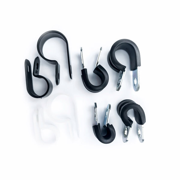 Cobra Cable Management Kit Cable Clamp Kit - 24 Pieces