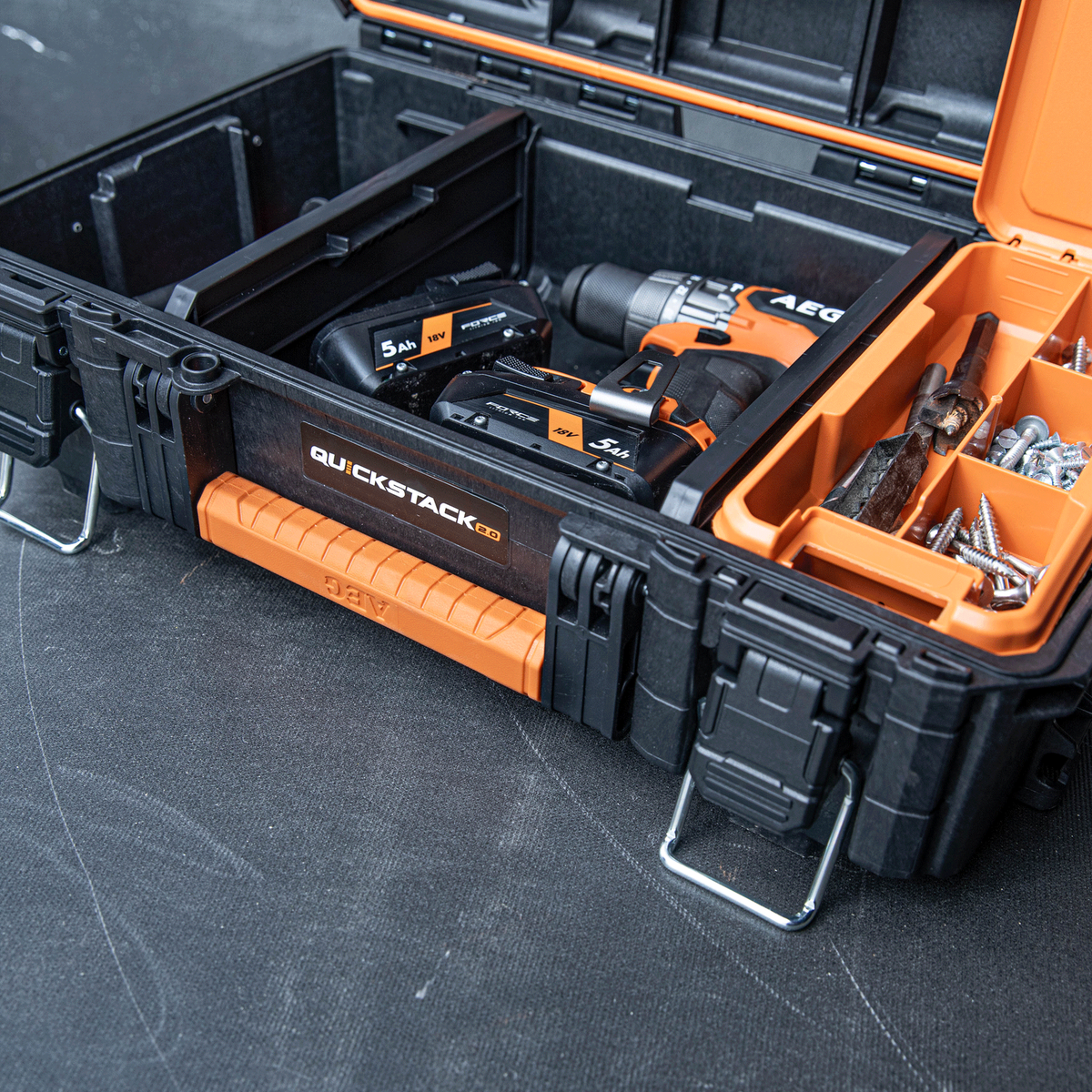 AEG Quickstack 2.0 Organiser Tool Box - Image 6 of 9