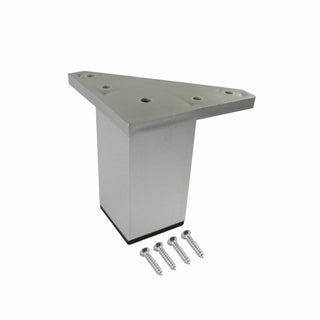 Adoored 80mm Square Plastic Cabinet Furniture Leg