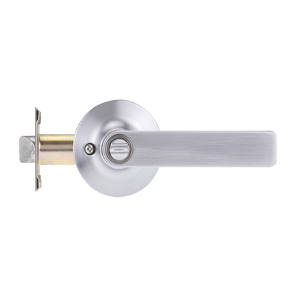 Lockwood 31-55mm Satin Chrome Entrance Lever - Image 2 of 2