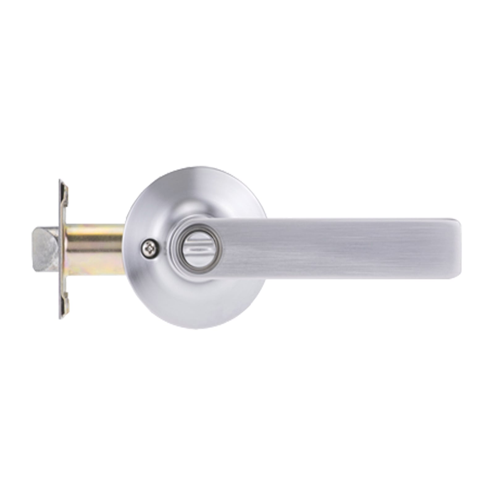 Lockwood 31-55mm Satin Chrome Entrance Lever - Image 2 of 2