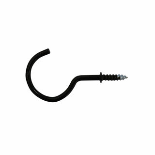 Everhang 28mm Black Cup Hook - 10 Pack