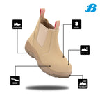 Bata Industrials Women's Sand Juno Slip On Safety Boot US Size 9 - Image 2 of 2