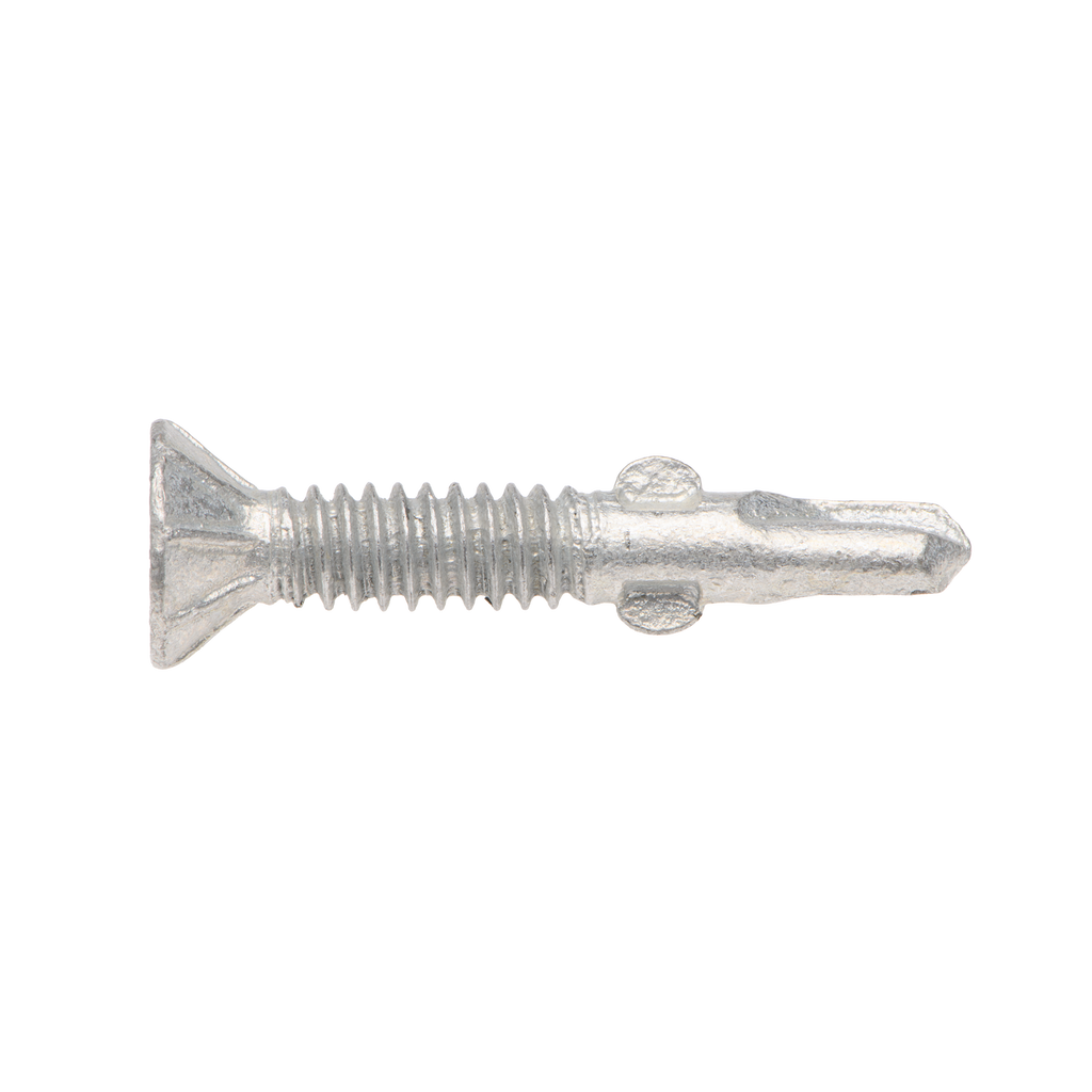 Buildex 10G x 30mm Class 3 Sheet Metal Screws (Countersunk Rib Head) - 50 Pack - Image 3 of 5