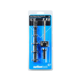 Sutton Tools Quick Release Arbor Starter Kit - 6 Piece