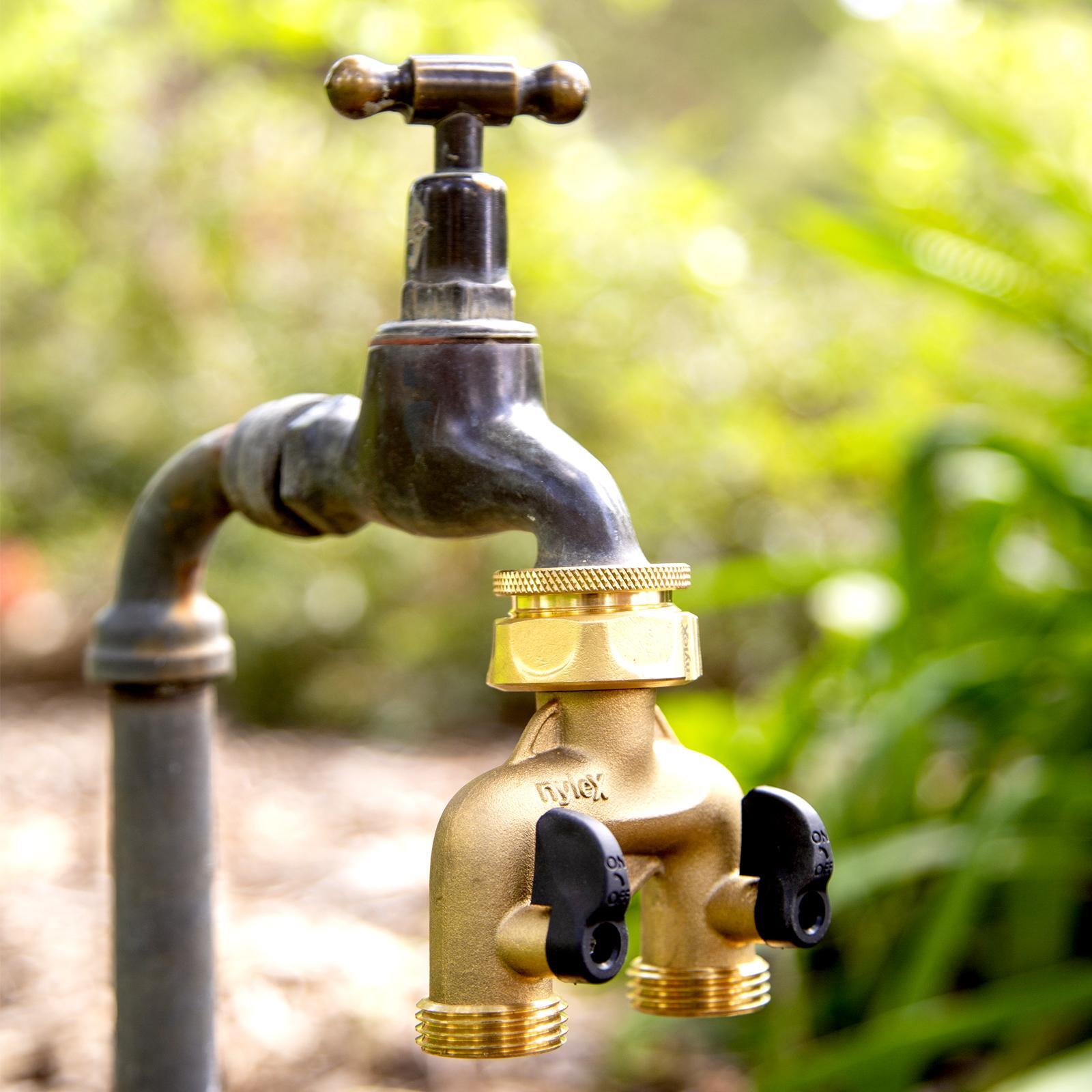 Nylex Brass Two Way Manifold - Image 3 of 11