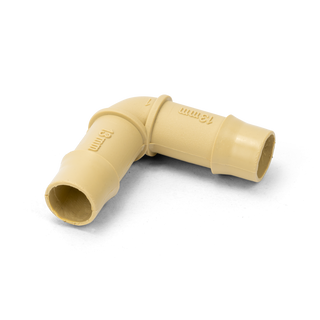 Holman 13mm Beige Poly Irrigation Barbed Elbow