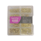Stahl 600 Piece Assorted Hook And Eyescrew Kit - Image 1 of 4