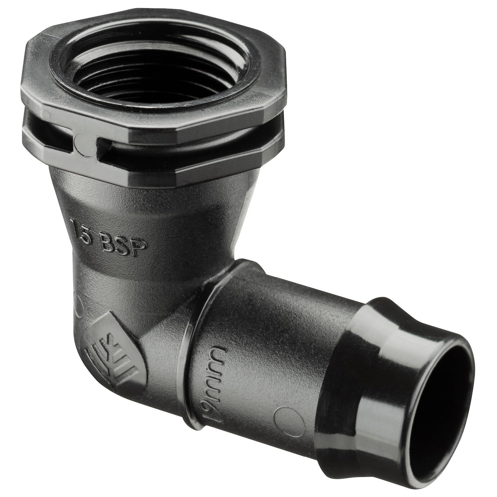 Pope 19 x 15mm BSP Female Poly Threaded Elbow - Single - Image 4 of 4