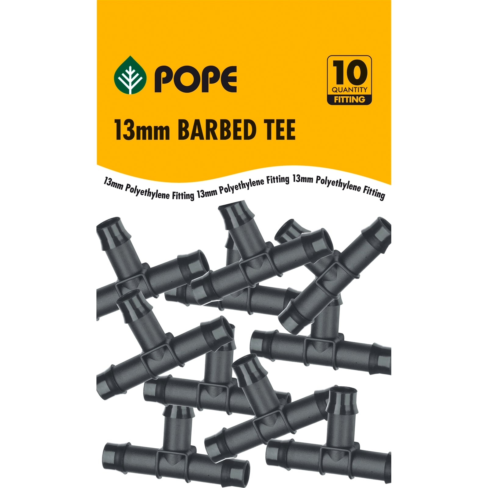 Pope 13mm Barbed Tee - 10 Pack - Image 1 of 1