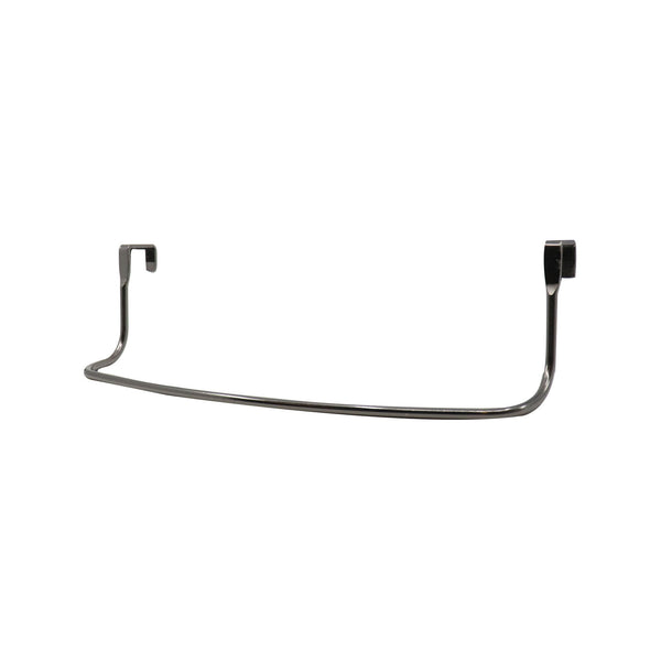 Adoored Black Nickel Over-The-Door Towel Rail