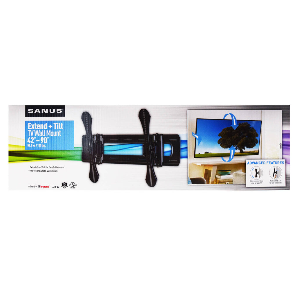 SANUS 42" - 90" Tilting TV Wall Mount Bracket - Image 5 of 5