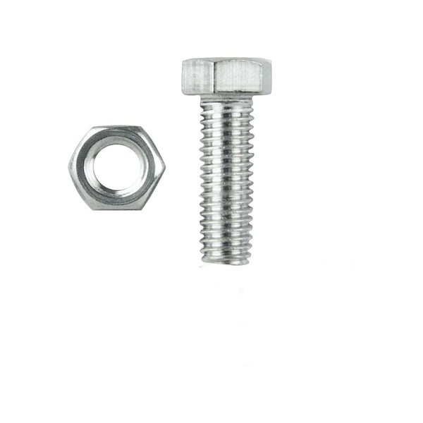Pinnacle M8 x 35mm Stainless Steel Hex Head Bolts And Nuts - 6 Pack