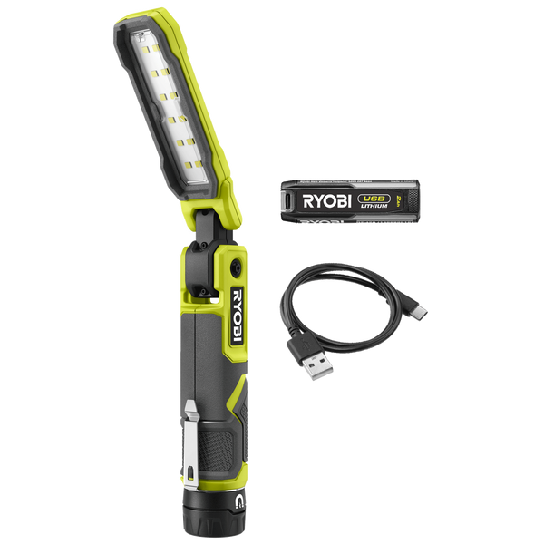 Ryobi USB Magnetic Inspection Light 2Ah Kit RIL4K