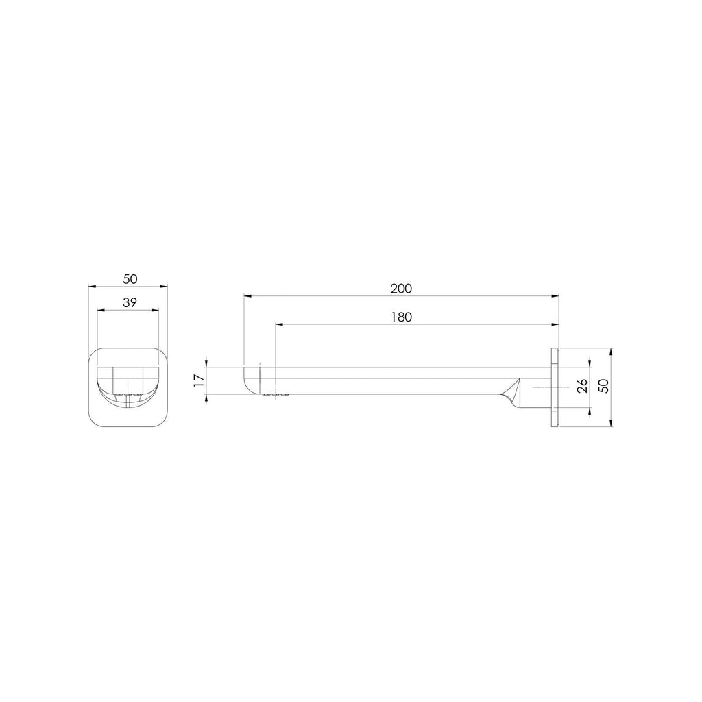 Mondella Bath Spout Outlet Overture - Image 2 of 3