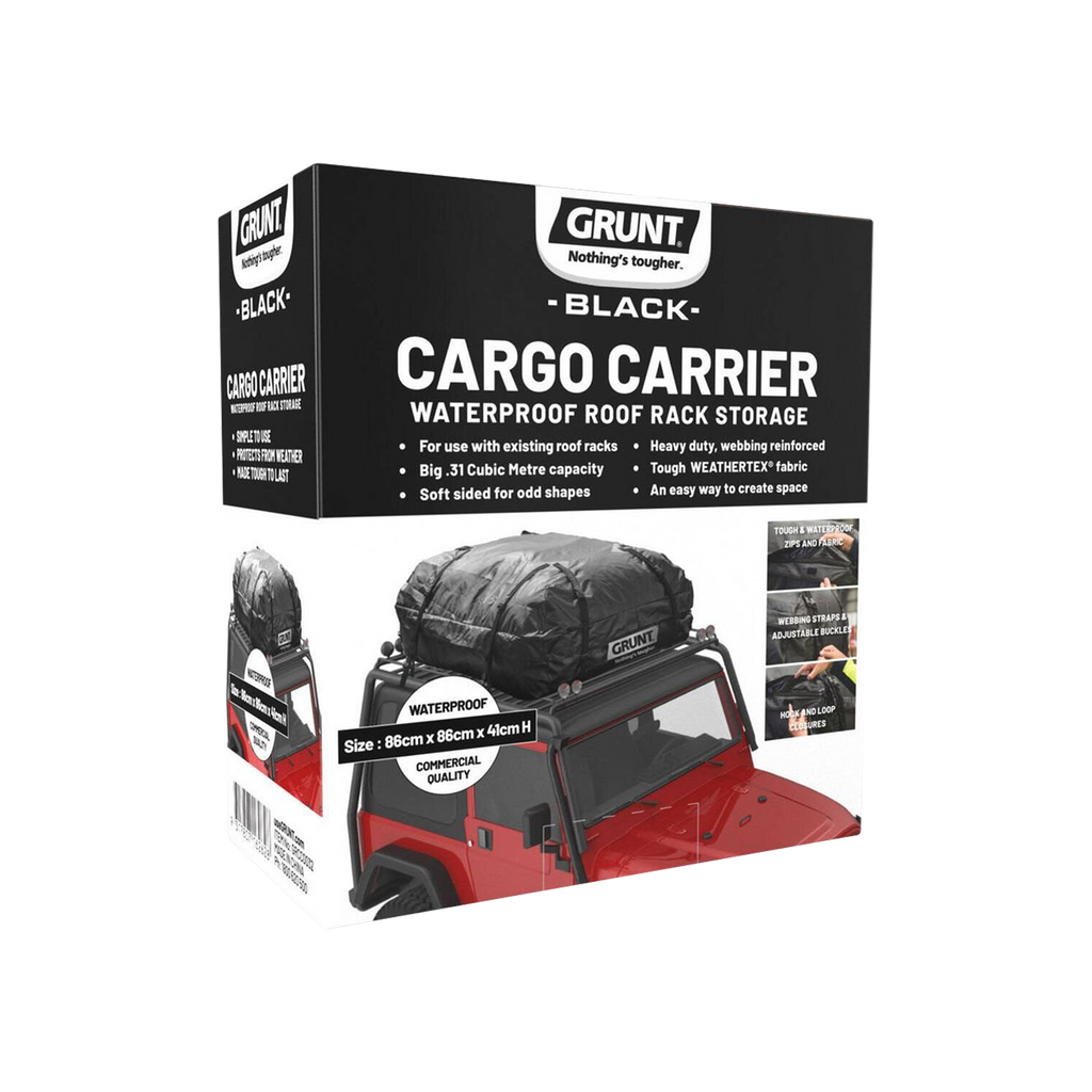 GRUNT 300L Black Rooftop Cargo Bag - Image 1 of 10