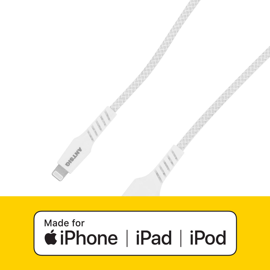 Antsig 2m Braided Lightning To USB-A Cable - Image 2 of 6