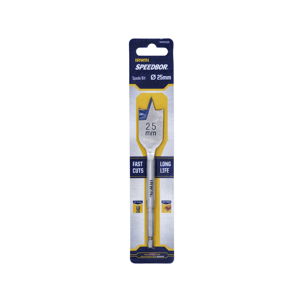 IRWIN 25mm Blue Groove Spade Bit - Image 1 of 2