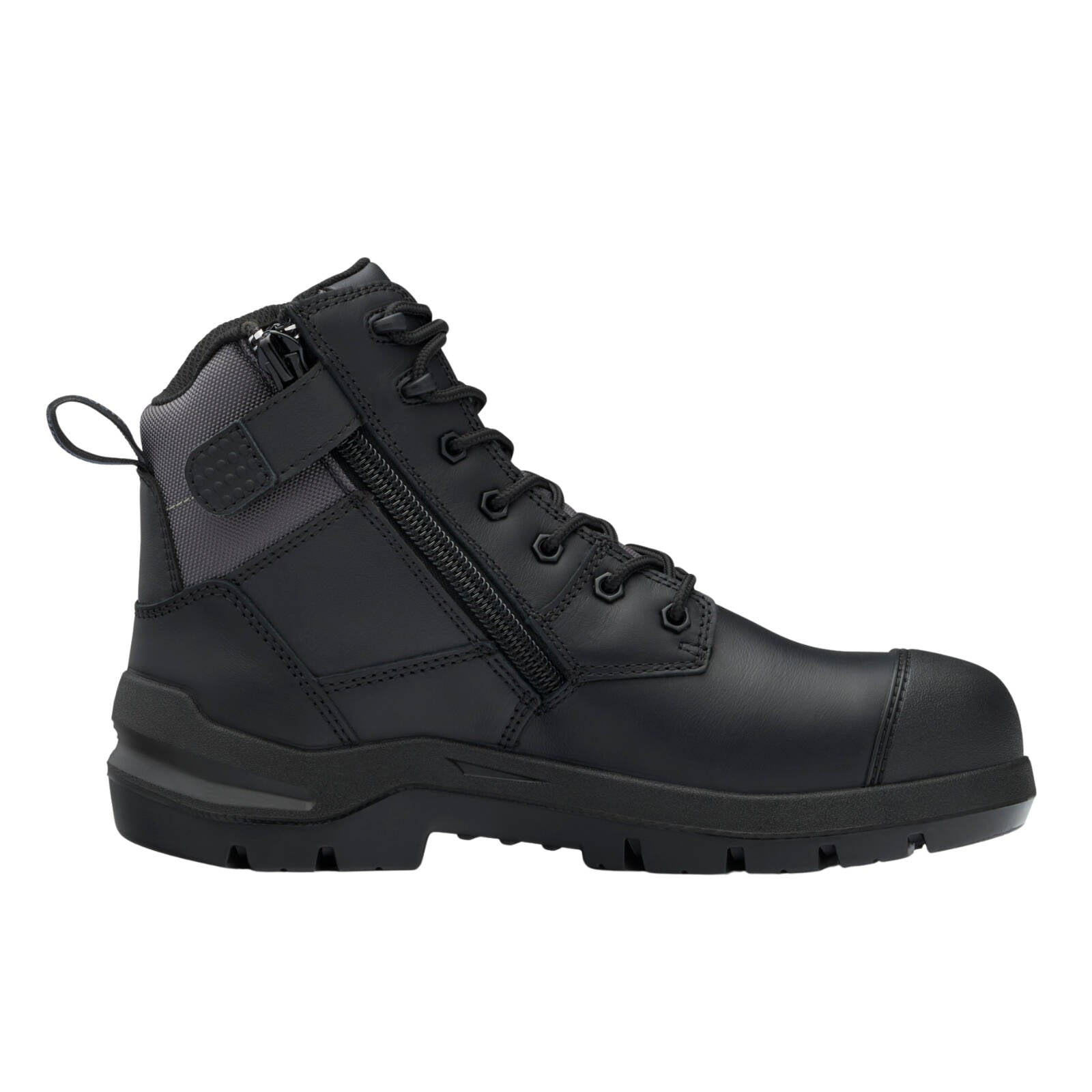 Blundstone Unisex Black #7561 DuraFit Zip-Side Safety - UK Size 12 - Image 2 of 10