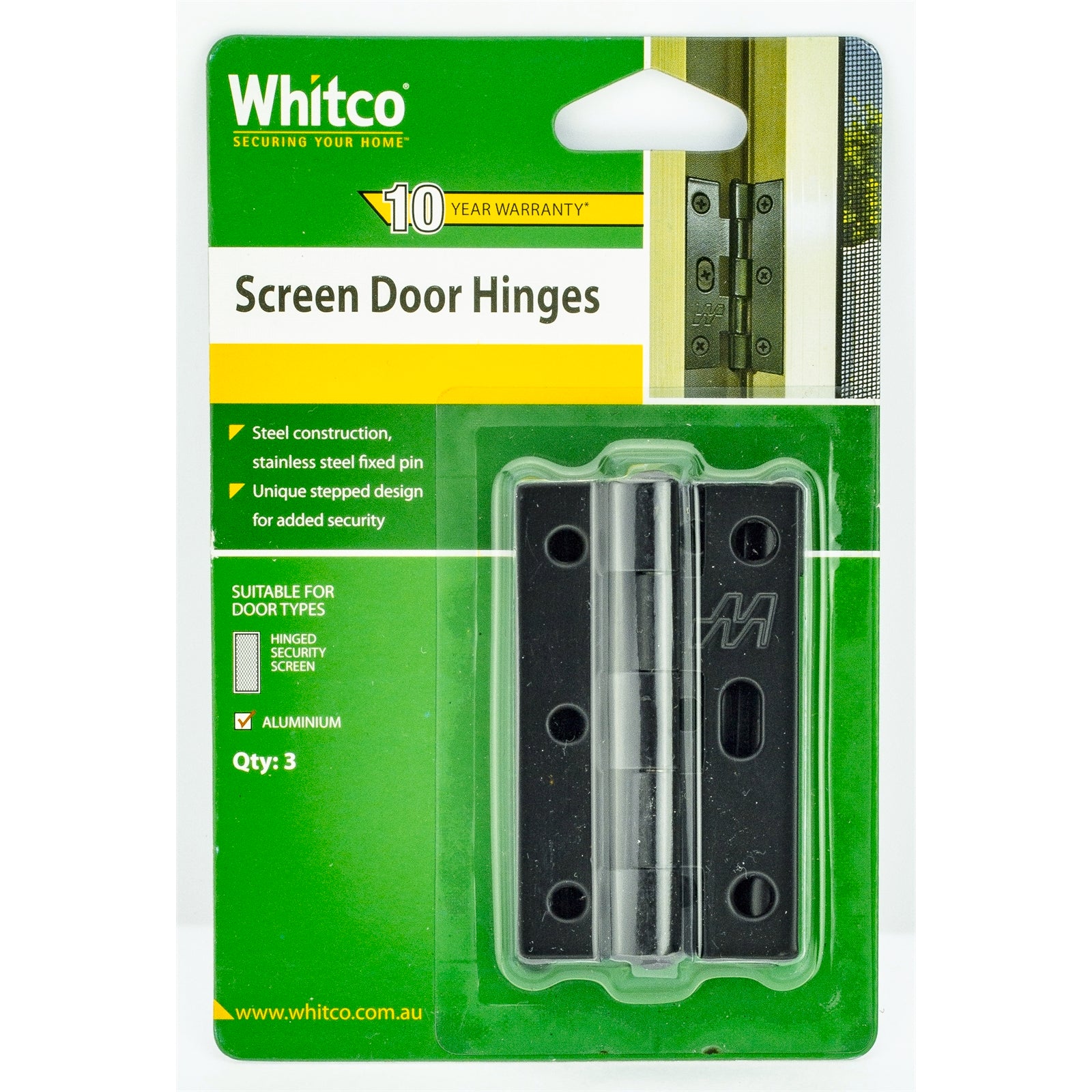 Whitco Black Screen Door Hinge - Image 1 of 1