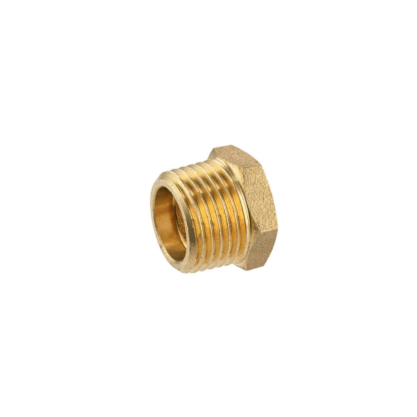 Brasshards 15mm Brass Threaded Bush Tube LF