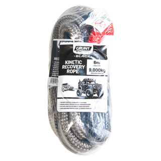 GRUNT 19mm x 6m 8000Kg Kinetic Nylon Recovery Rope