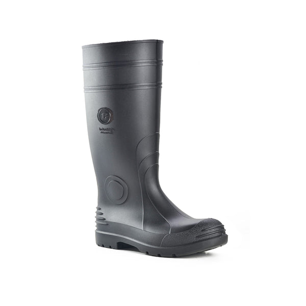 Bata Industrials Men's Black Jobmaster Knee Length Gumboots