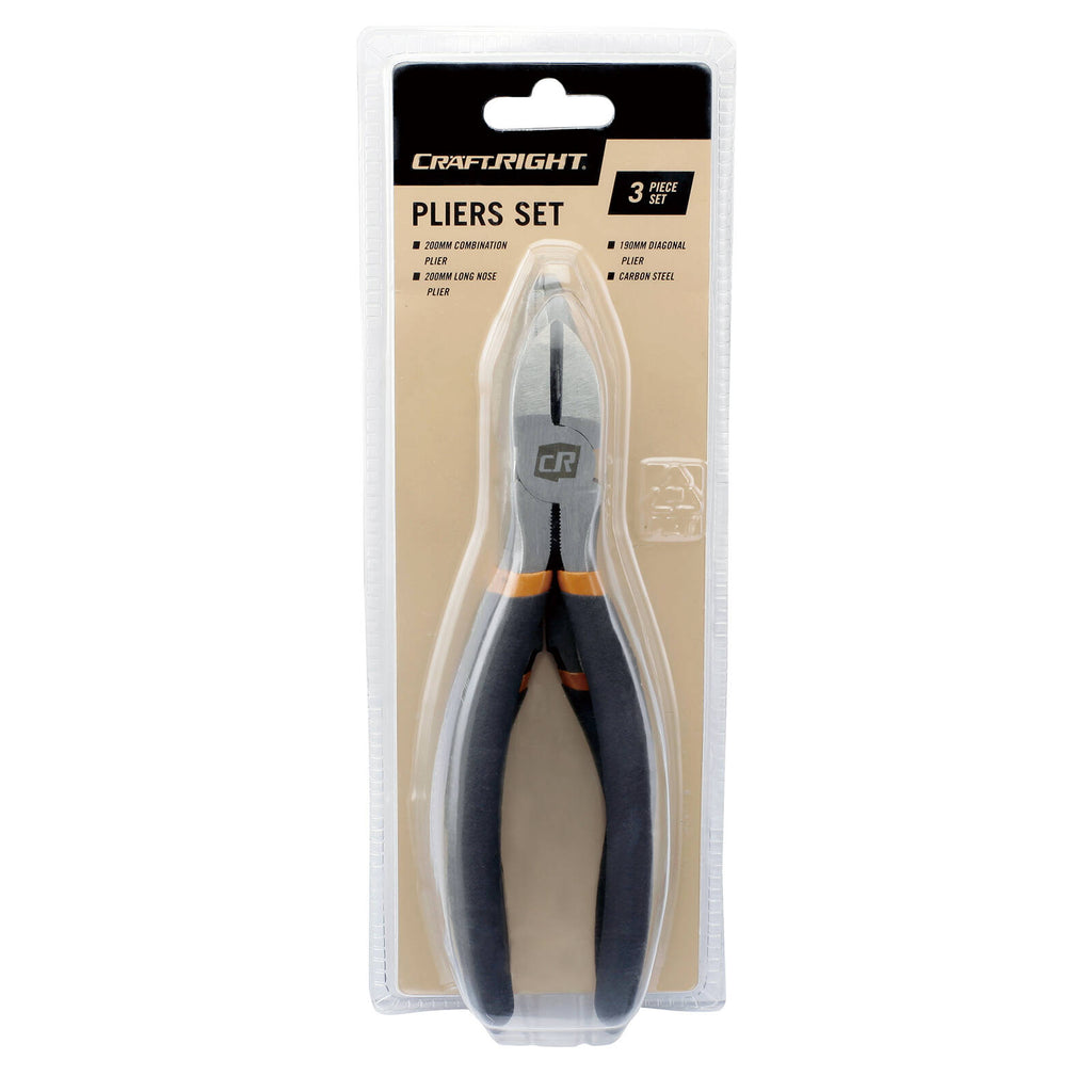 Craftright 3 Piece Plier Set - Image 2 of 2