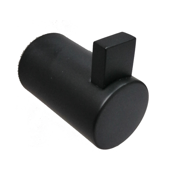 Barelli Matte Black Ambiente Single Robe Hook