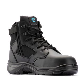 Bata Industrials Men's Black Bobcat Zip Side Safety Boot UK Size 12