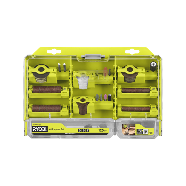Ryobi 120-Piece All Purpose Set
