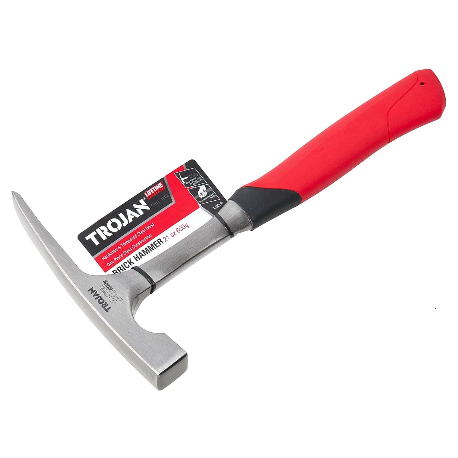 Trojan 600g Steel Brick Hammer - Image 2 of 5