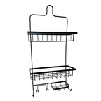 Barelli Black Over Shower Shower Caddy - Image 2 of 2