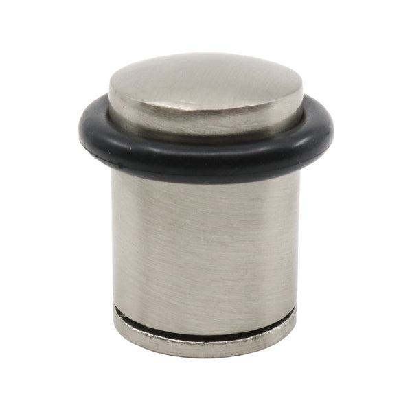 Adoored 40mm Satin Chrome Round Tall Door Stop - Satin Chrome